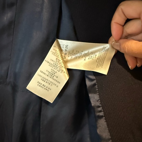 Burberry Brit Wool Toggle Coat, Navy | US 6 / UK 8 Excellent Condition - Picture 7 of 9